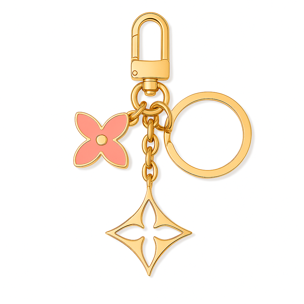 Luxe Fleur Bag Charm