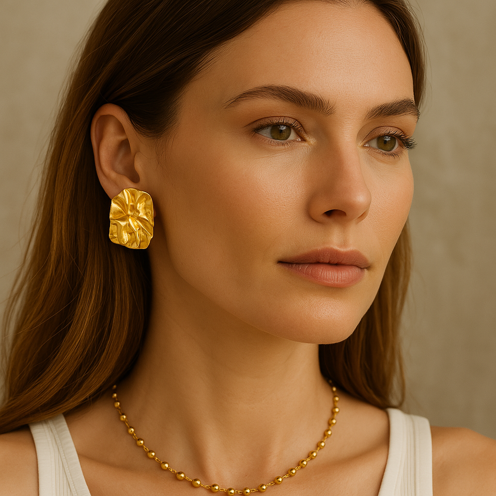 Textured Glow Earrings