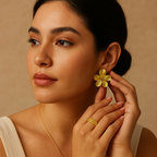 Vintage Flower Earrings