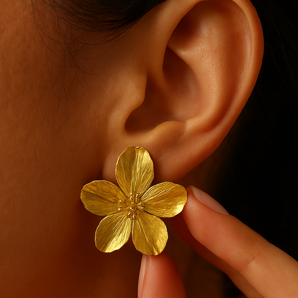 Vintage Flower Earrings