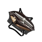 The Mollie Tote Bag 25 In Signature Canvas - Sand/Chalk