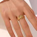 Floral Opening Ring