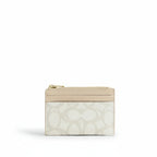 The Signature Card Holder Wallet – Gold/Ivory