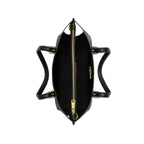 The Mollie Tote Bag 25 In Signature Canvas -  Walnut/Black