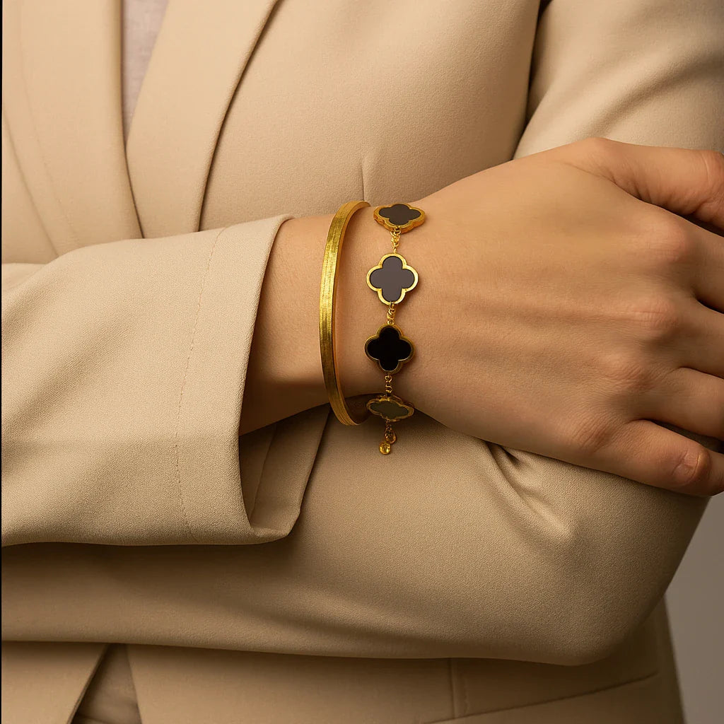 Black Clover Luxe Bracelet