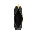 Teri Shoulder Bag In Signature Canvas- Gold/Black
